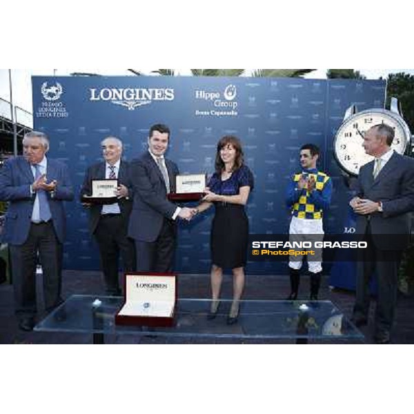 Fabio Branca and Final Score win the Premio Longines Lydia Tesio Roma.Capannelle racecourse 26th october 2014 ph.Stefano Grasso