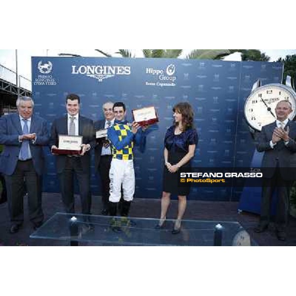 Fabio Branca and Final Score win the Premio Longines Lydia Tesio Roma.Capannelle racecourse 26th october 2014 ph.Stefano Grasso