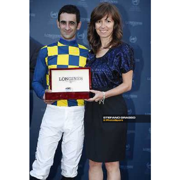 Fabio Branca and Final Score win the Premio Longines Lydia Tesio Roma.Capannelle racecourse 26th october 2014 ph.Stefano Grasso