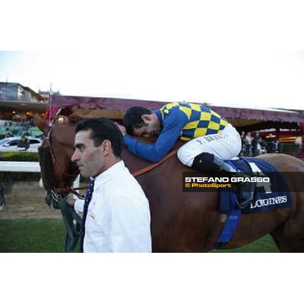 Fabio Branca and Final Score win the Premio Longines Lydia Tesio Roma.Capannelle racecourse 26th october 2014 ph.Stefano Grasso