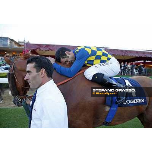 Fabio Branca and Final Score win the Premio Longines Lydia Tesio Roma.Capannelle racecourse 26th october 2014 ph.Stefano Grasso