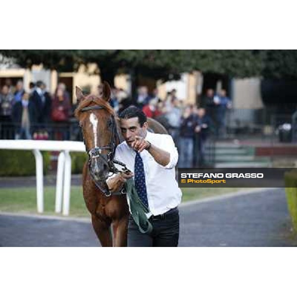 Dario Vargiu and Priore Philip wins the Premio Roma GBI Racing Rome,Capannelle 2nd nov.2014 ph.Stefano Grasso