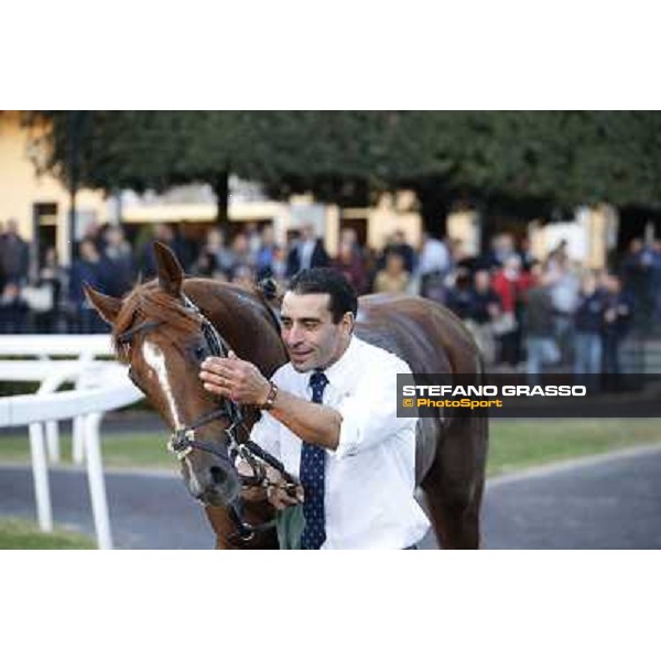 Dario Vargiu and Priore Philip wins the Premio Roma GBI Racing Rome,Capannelle 2nd nov.2014 ph.Stefano Grasso