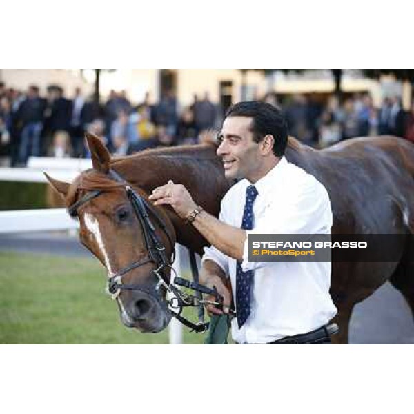 Dario Vargiu and Priore Philip wins the Premio Roma GBI Racing Rome,Capannelle 2nd nov.2014 ph.Stefano Grasso