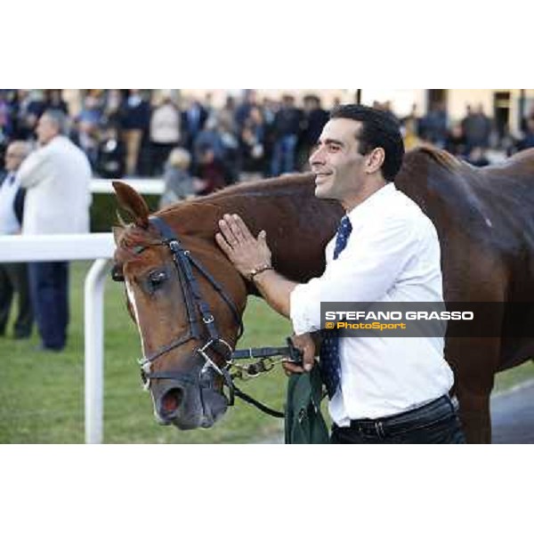 Dario Vargiu and Priore Philip wins the Premio Roma GBI Racing Rome,Capannelle 2nd nov.2014 ph.Stefano Grasso