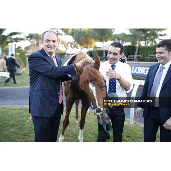 Dario Vargiu and Priore Philip wins the Premio Roma GBI Racing Rome,Capannelle 2nd nov.2014 ph.Stefano Grasso