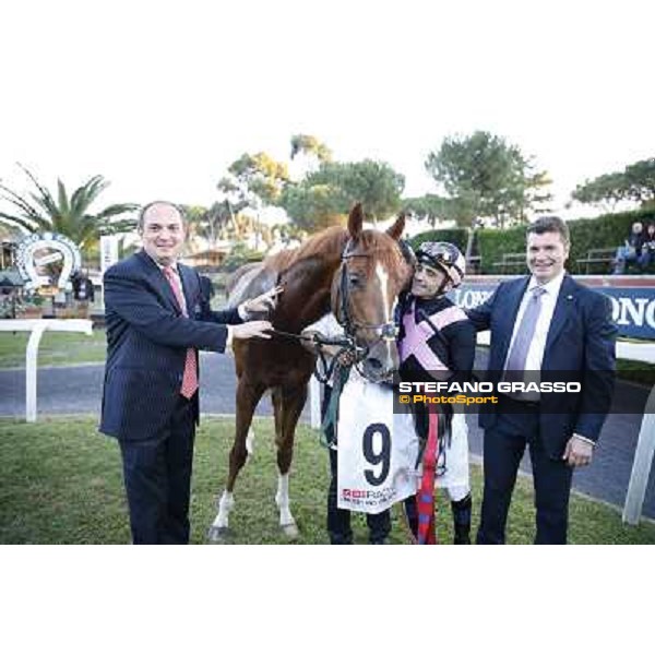 Dario Vargiu and Priore Philip wins the Premio Roma GBI Racing Rome,Capannelle 2nd nov.2014 ph.Stefano Grasso