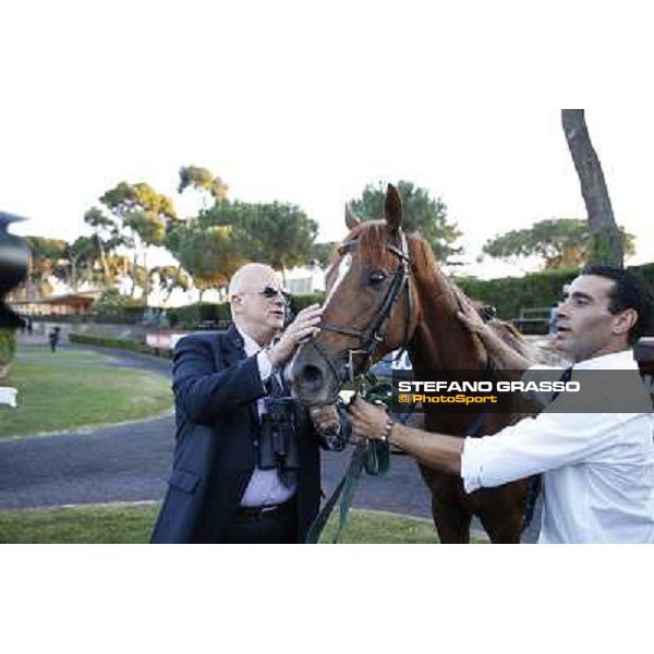 Dario Vargiu and Priore Philip wins the Premio Roma GBI Racing Rome,Capannelle 2nd nov.2014 ph.Stefano Grasso