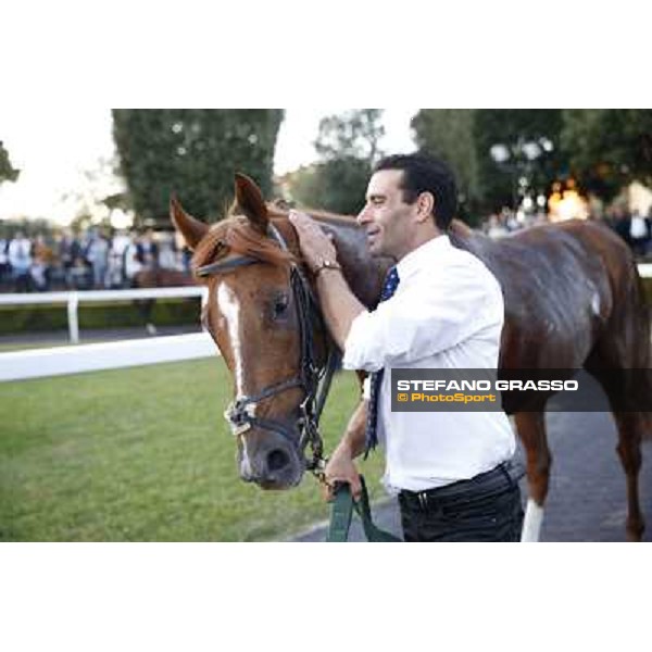 Dario Vargiu and Priore Philip wins the Premio Roma GBI Racing Rome,Capannelle 2nd nov.2014 ph.Stefano Grasso
