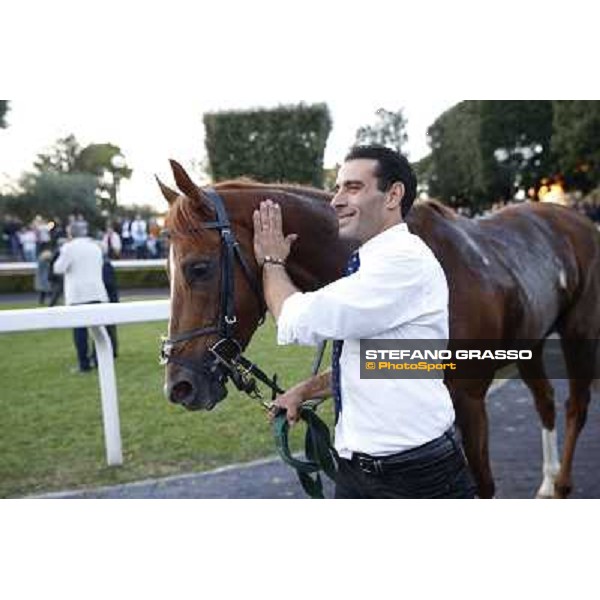 Dario Vargiu and Priore Philip wins the Premio Roma GBI Racing Rome,Capannelle 2nd nov.2014 ph.Stefano Grasso
