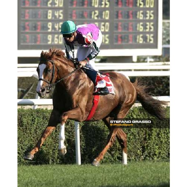 first passage of Bosphorus Cup - Endo Botti on Rhodesian Winner Istanbul 10th september 2005 ph. Stefano Grasso