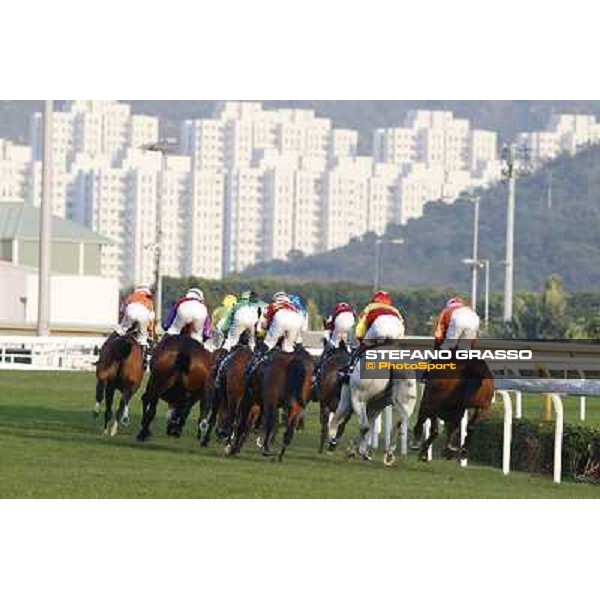 Joao Moreira on Design on Rome wins the Longines Hong Kong Cup Hong Kong,12/12/2014 ph.Stefano Grasso