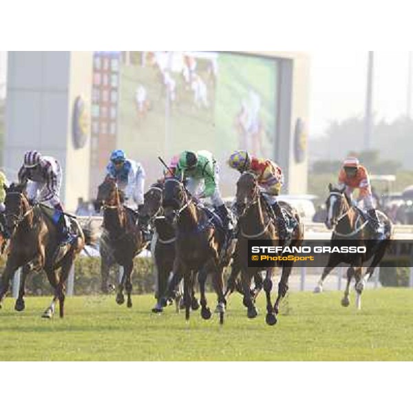 Joao Moreira on Design on Rome wins the Longines Hong Kong Cup Hong Kong,12/12/2014 ph.Stefano Grasso