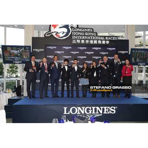 Joao Moreira on Design on Rome wins the Longines Hong Kong Cup Hong Kong,12/12/2014 ph.Stefano Grasso