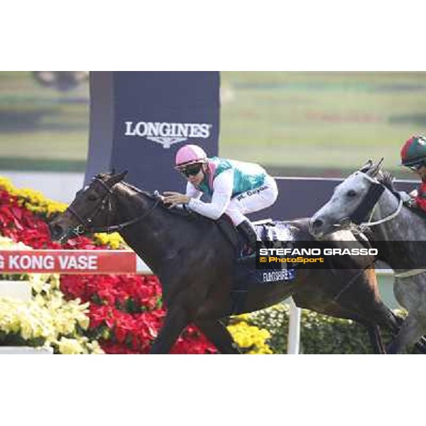 Maxim Guyon on Flinthshire wins the Longines Hong Kong Vase Hong Kong,12/12/2014 ph.Stefano Grasso