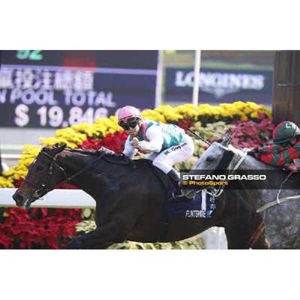 Maxim Guyon on Flinthshire wins the Longines Hong Kong Vase Hong Kong,12/12/2014 ph.Stefano Grasso