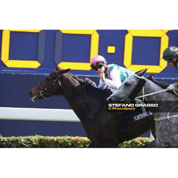 Maxim Guyon on Flinthshire wins the Longines Hong Kong Vase Hong Kong,12/12/2014 ph.Stefano Grasso