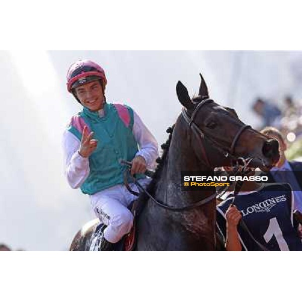 Maxim Guyon on Flinthshire wins the Longines Hong Kong Vase Hong Kong,12/12/2014 ph.Stefano Grasso