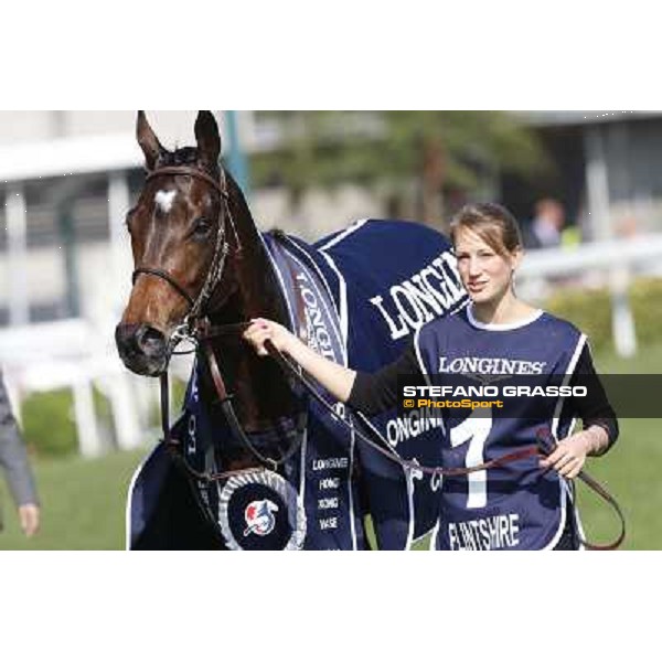 Maxim Guyon on Flinthshire wins the Longines Hong Kong Vase Hong Kong,12/12/2014 ph.Stefano Grasso