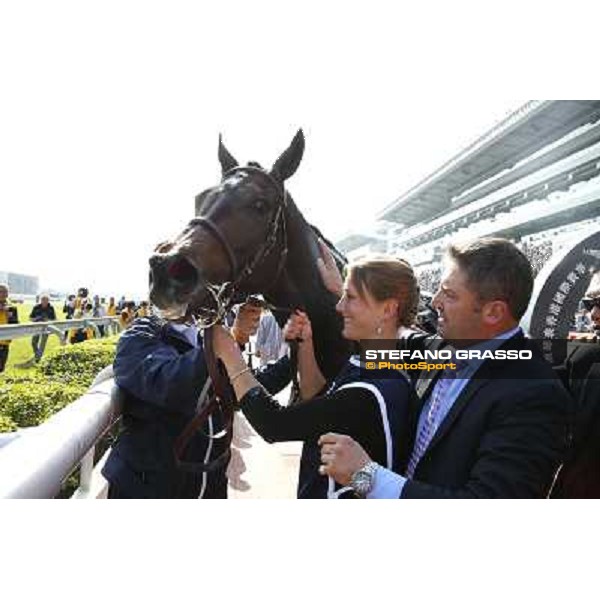 Maxim Guyon on Flinthshire wins the Longines Hong Kong Vase Hong Kong,12/12/2014 ph.Stefano Grasso