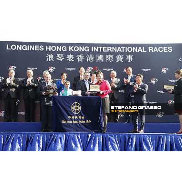 Maxim Guyon on Flinthshire wins the Longines Hong Kong Vase Hong Kong,12/12/2014 ph.Stefano Grasso