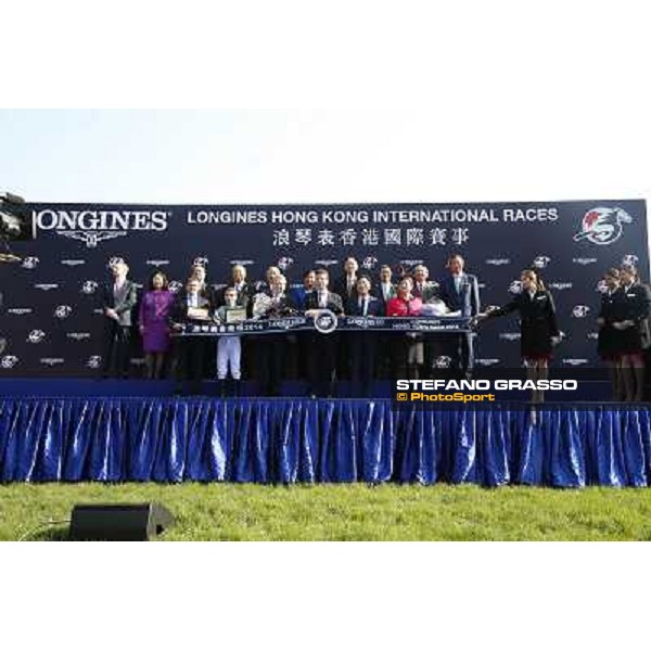 Maxim Guyon on Flinthshire wins the Longines Hong Kong Vase Hong Kong,12/12/2014 ph.Stefano Grasso