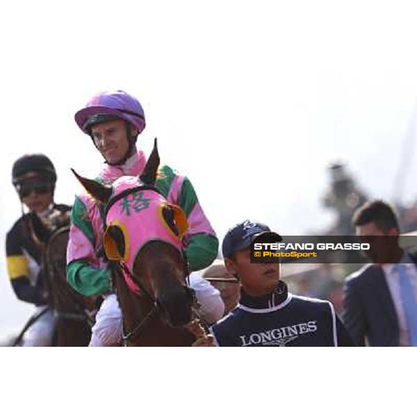 Zac Purton on Aerovelocity wins the Longines Hong Kong Sprint Hong Kong,12/12/2014 ph.Stefano Grasso
