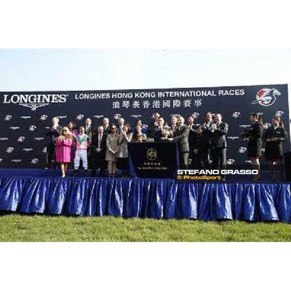 Zac Purton on Aerovelocity wins the Longines Hong Kong Sprint Hong Kong,12/12/2014 ph.Stefano Grasso