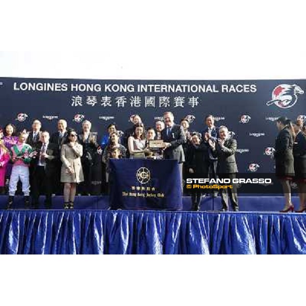 Zac Purton on Aerovelocity wins the Longines Hong Kong Sprint Hong Kong,12/12/2014 ph.Stefano Grasso