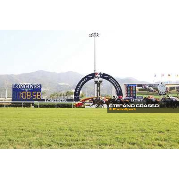Zac Purton on Aerovelocity wins the Longines Hong Kong Sprint Hong Kong,12/12/2014 ph.Stefano Grasso