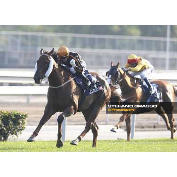 Joao Morera on Able Friend wins the Longines Hong Kong Mile Hong Kong,12/12/2014 ph.Stefano Grasso