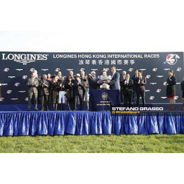 Joao Morera on Able Friend wins the Longines Hong Kong Mile Hong Kong,12/12/2014 ph.Stefano Grasso