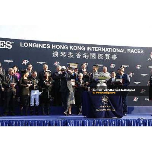 Joao Morera on Able Friend wins the Longines Hong Kong Mile Hong Kong,12/12/2014 ph.Stefano Grasso
