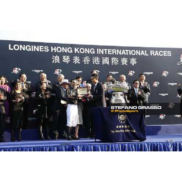 Joao Morera on Able Friend wins the Longines Hong Kong Mile Hong Kong,12/12/2014 ph.Stefano Grasso