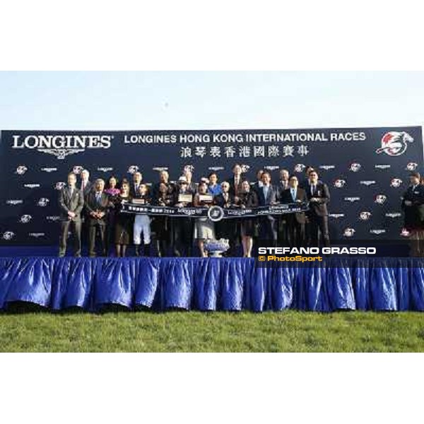 Joao Morera on Able Friend wins the Longines Hong Kong Mile Hong Kong,12/12/2014 ph.Stefano Grasso