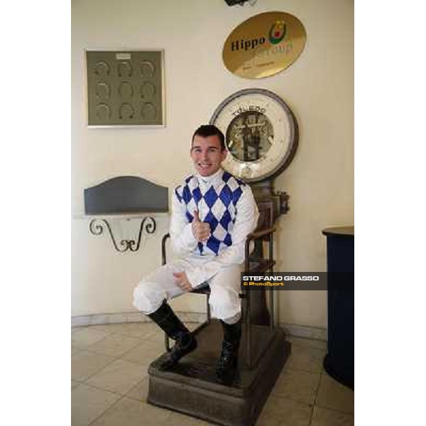 Oliver Wilson Roma Capannelle racecourse,31st january 2015 ph.Stefano Grasso