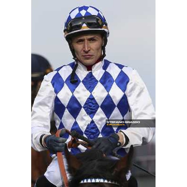 1 marzo 2015 ROMA -Ippodromo Capannellle Capannelle Premio Donatello vince Gregorio Arena su Winklemann photo Domenico Savi/GRASSO