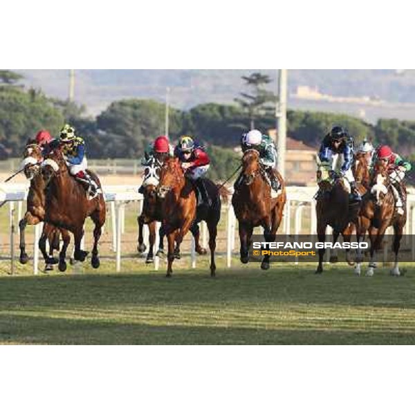 1 marzo 2015 ROMA -Ippodromo Capannellle Premio Optional vinceFabio Branca su Now And Never photo Domenico Savi/GRASSO