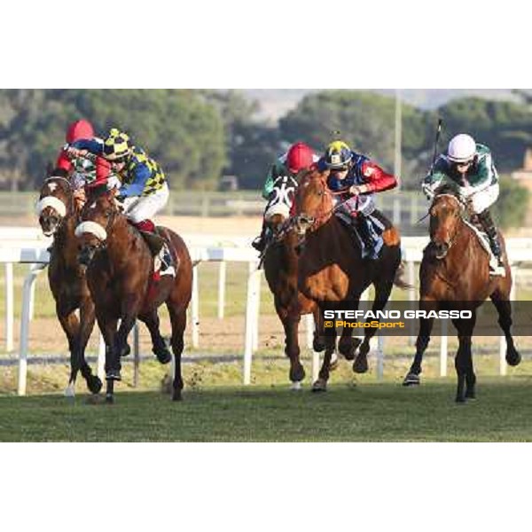 1 marzo 2015 ROMA -Ippodromo Capannellle Premio Optional vinceFabio Branca su Now And Never photo Domenico Savi/GRASSO