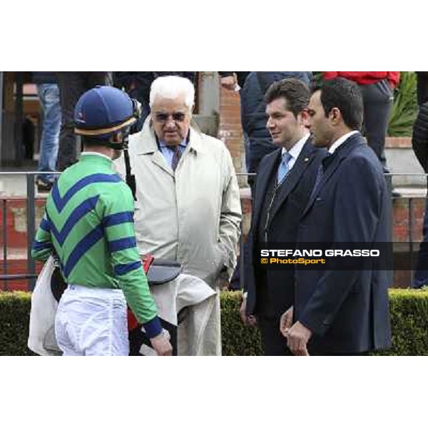 1 marzo 2015 ROMA -Ippodromo Capannellle Fabio Branca e Stefano Botti photo Domenico Savi/GRASSO