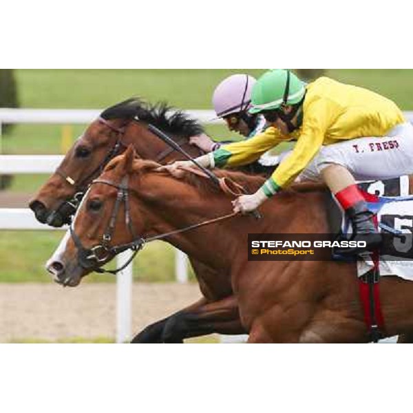 Roma 22 march 2015 Ippodromo delle Capannelle San Giuseppe Pasquale Borrelli on Fantastic Love ph. Domenico Savi