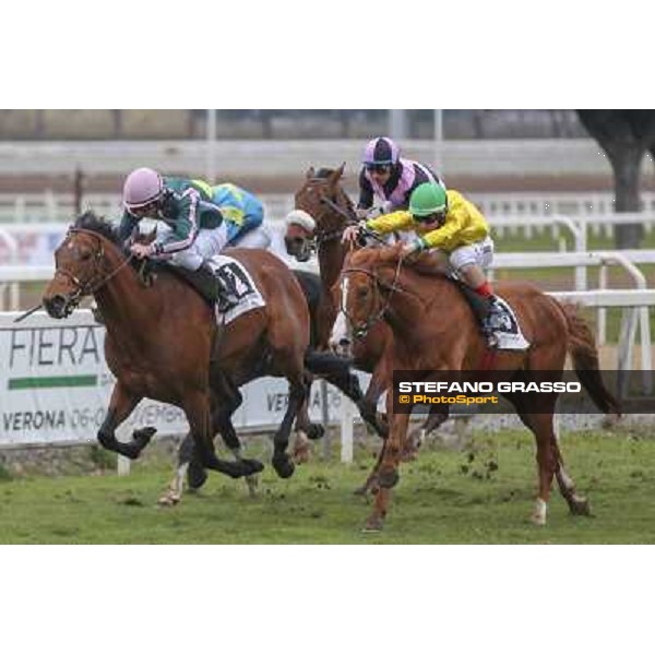 Roma 22 march 2015 Ippodromo delle Capannelle San Giuseppe Pasquale Borrelli on Fantastic Love ph. Domenico Savi