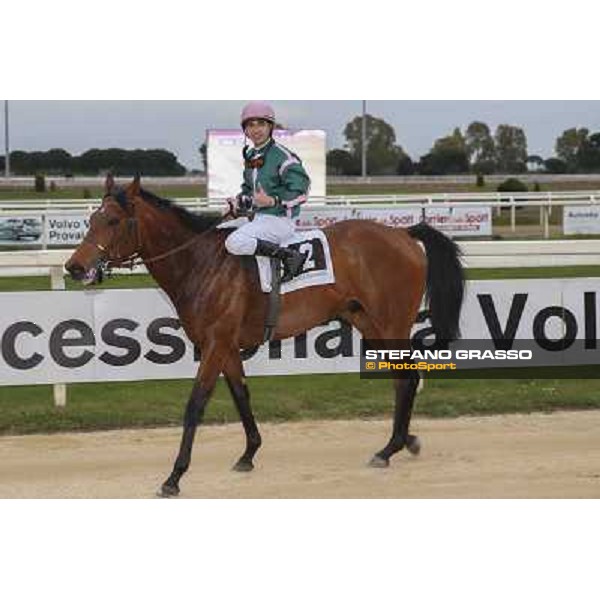Roma 22 march 2015 Ippodromo delle Capannelle San Giuseppe Pasquale Borrelli on Fantastic Love ph. Domenico Savi