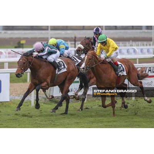 Roma 22 march 2015 Ippodromo delle Capannelle San Giuseppe Pasquale Borrelli on Fantastic Love ph. Domenico Savi