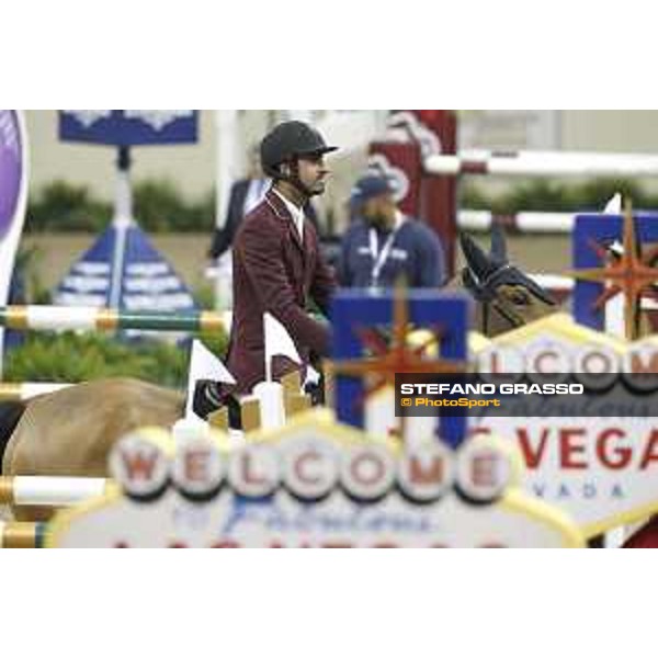 Sheikh Ali Bin Khalid Al Thani on First Devision - Final 1 Longines Fei World Cup Jumping Final Las Vegas,16th april 2015 ph.Stefano Grasso/QEF
