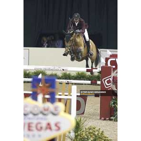 Sheikh Ali Bin Khalid Al Thani on First Devision - Final 1 Longines Fei World Cup Jumping Final Las Vegas,16th april 2015 ph.Stefano Grasso/QEF