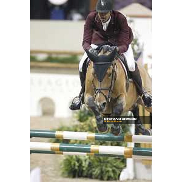 Sheikh Ali Bin Khalid Al Thani on First Devision - Final 1 Longines Fei World Cup Jumping Final Las Vegas,16th april 2015 ph.Stefano Grasso/QEF