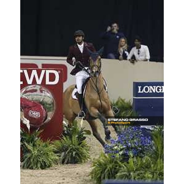 Sheikh Ali Bin Khalid Al Thani on First Devision - Final 1 Longines Fei World Cup Jumping Final Las Vegas,16th april 2015 ph.Stefano Grasso/QEF