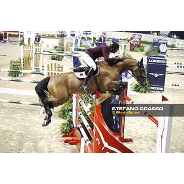 Sheikh Ali Bin Khalid Al Thani on First Devision - Final 1 Longines Fei World Cup Jumping Final Las Vegas,16th april 2015 ph.Stefano Grasso/QEF