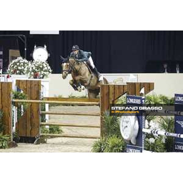 Steve Guerdat and Albfuehreb\'s Paille - winners of Longines FEI World Cup Jumping Final - Final 2 Las Vegas,16th april 2015 ph.Stefano Grasso/QEF